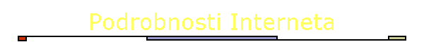 Podrobnosti Interneta